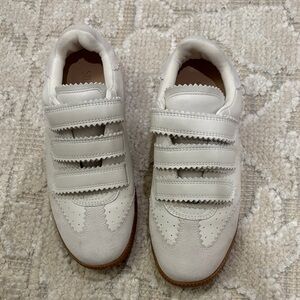Classic White Velcro Sneakers for Women